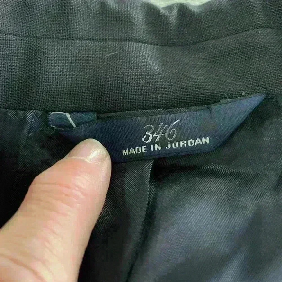 Brooks Brothers 345 Stretch Navy Blazer Sport Coat Jacket Mens Size 40M Wool - Picture 2 of 7